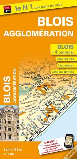 Capa do artigo Blois Agglomeration (41) - Plan De Ville - 1/11500