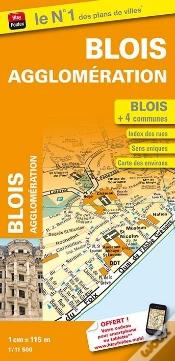 Capa do artigo Blois Agglomeration (41) - Plan De Ville - 1/11500