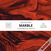Capa do artigo Blood Red Marble Scrapbook Paper
