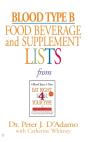 Blood Type B Food, Beverage And Supplement Lists - Preview