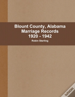 Capa do artigo Blount County, Alabama Marriages 1920 - 1942