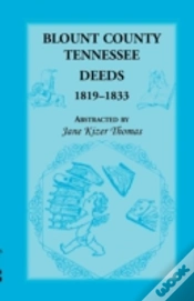 Capa do artigo Blount County, Tennessee, Deeds 1819-1833