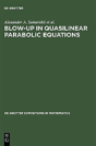 Blow-Up In Quasilinear Parabolic Equations - Preview