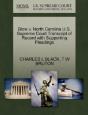 Blow V. North Carolina U.S. Supreme Court Transcript Of Record With Supporting Pleadings - Preview