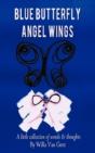 Blue Butterfly Angel Wings - Preview