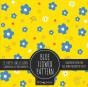 Blue Flower Pattern Scrapbook Paper Pad - Preview