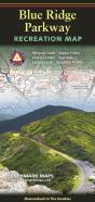 Blue Ridge Parkway Recreation Map - Preview