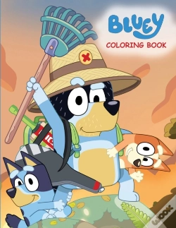 Capa do artigo Bluey Coloring Book: Big Simple Coloring
