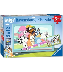 Capa do artigo Bluey Puzzle 2 X 12 Pz