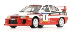 Capa do artigo BM Creations Mitsubishi Lancer Evolution V Group A Catalunya Rally 1:64