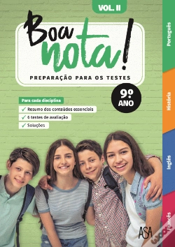 Capa do artigo Boa Nota! Preparação para os Testes - 9.º Ano