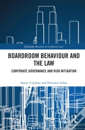 Capa do artigo Boardroom Behaviour And The Law
