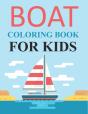 Boat Coloring Book For Kids - Preview