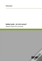Capa do artigo Bobby Sands - An Irish Martyr?