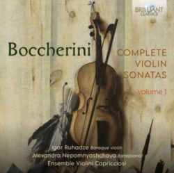 Capa do artigo Boccherini: Complete Violin Sonatas - CD