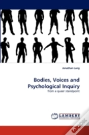 Capa do artigo Bodies, Voices And Psychological Inquiry