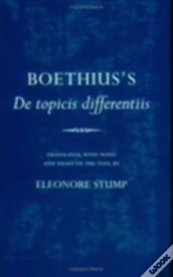 Capa do artigo Boethius'S "De Topicis Differentiis"