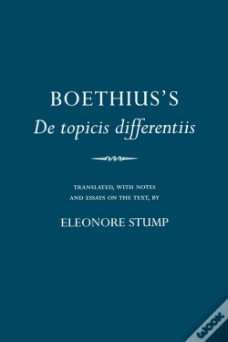 Capa do artigo Boethius'S "De Topicis Differentiis"