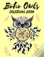 Capa do artigo Boho Owls Coloring Book