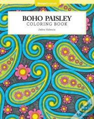 Boho Paisley Coloring Book