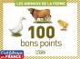 Boite De 100 Bons Points ; Les Animaux De La Ferme - Preview