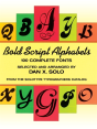 Bold Script Alphabets - Preview