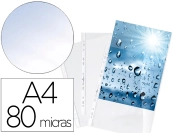 Capa do artigo Bolsa catalogo durable premium din a4 polipropileno 80 mc cristal bolsa de 100 unidades