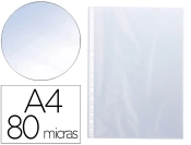 Capa do artigo Bolsa catalogo q-connect din a4 80 microns cristal caixa de 100 unidades