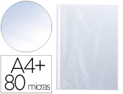 Capa do artigo Bolsa Catálogo Q-Connect Folio 80 Microns Cristal Bolsa De 10 Unidades