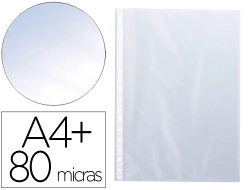 Capa do artigo Bolsa Catálogo Q-Connect Folio 80 Microns Cristal Bolsa De 10 Unidades