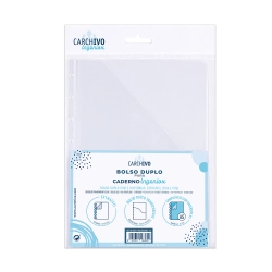 Capa do artigo Bolsa de Documentos A5 para Caderno Ingeniox Duplo PP Transparente 66135001