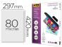 Bolsa de plastificar fellowes brilho din a3 80 microns pack 100 unidades - Preview