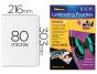 Bolsa de plastificar fellowes brilho din a4 80 microns pack 25 unidades - Preview