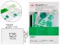 Bolsa de plastificar gbc din a4 125 microns acabamento brilhante caixa de 100 unidades - Preview