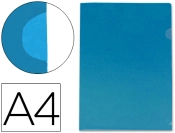 Capa do artigo Bolsa Dossier com separador A4 Liderpapel - Azul Translúcido. 10 unidades