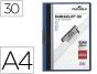 Bolsa dossier durable com clip lateral din a4 azul 30 folhas escuro - Preview