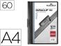 Bolsa Dossier Durable Com Clip Lateral Din a4 Preto 60 Folhas - Preview
