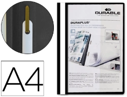 Capa do artigo Bolsa dossier duraplus din a4 com fastener preto 2579-01