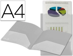 Capa do artigo Bolsa Dossier Liderpapel C/Dupla Bolsa Din A4 – Cristal