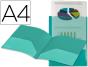 Bolsa Dossier Liderpapel C/Dupla Bolsa Din A4 - Verde - Preview