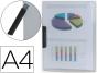 Bolsa dossier liderpapel com clip lateral din a4 cristal 30 folhas - Preview