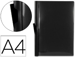 Capa do artigo Bolsa dossier liderpapel com clip lateral din a4 preto 60 folhas