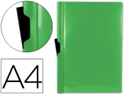 Capa do artigo Bolsa dossier liderpapel com clip lateral din a4 verde 30 folhas