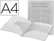 Capa do artigo Bolsa dossier liderpapel com dupla bolsa din a4 cristal