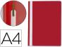 Bolsa dossier q-connect fastener em plastico din a4 vermelho (25 unidades) - Preview