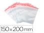 Bolsa plastico auto selada q-connect 150x200 mm pack de 100 unidades - Preview