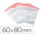 Bolsa plastico auto selada q-connect 60x80 mm pack de 100 unidades - Preview