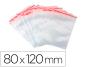 Bolsa plastico auto selada q-connect 80x120 mm pack de 100 unidades - Preview