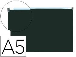 Capa do artigo Bolsa porta documentos liderpapel a5 com fecho preto opaco