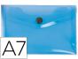 Bolsa Porta Documentos Liderpapel C/Mola - 114x95 mm - Azul - Preview